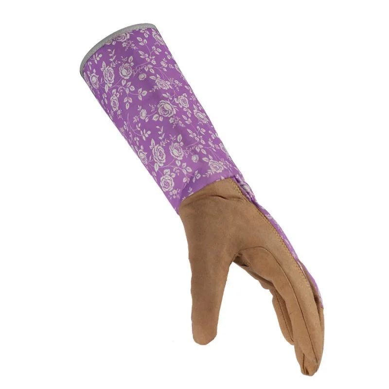 Long Sleeve Yard Work Rose Pruning Gardening Pet Care Gloves